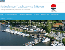 Tablet Screenshot of kadoelenwerf.nl